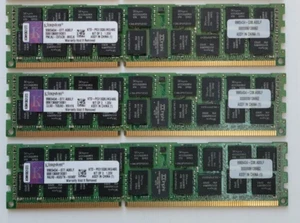Kingston 48GB Kit 3x16GB 1333MHz PC3-10666 Reg ECC for Dell PowerEdge - Picture 1 of 1