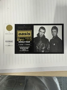 Official Oasis live 25 Ticket Tour , Ticketmaster , - Picture 1 of 2