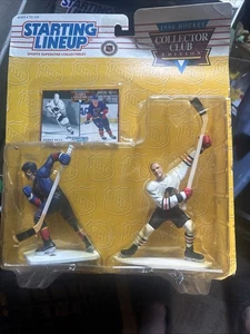 1996 NHL Bobby Hull Brett Hull Startaufstellung Figur in Box - Bild 1 von 2