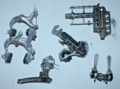 Suntour DiaCompe HIS VTG Groupset Front Rear Derailleurs Shifter Calipers Pedals - Image 1 of 4