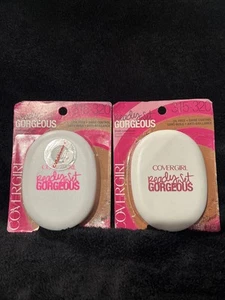 SEALED 2PK CoverGirl Ready Set Gorgeous Fresh Powder Foundation, 315-320 Deep - Picture 1 of 9