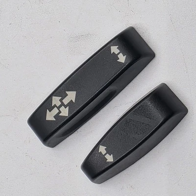 Juego de 2 piezas de cubierta de interruptor de botón de ajuste de control de asiento Volvo OEM 30710598 Foto 1 de 3