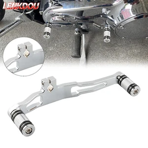 Gear Heel Toe Shift Lever Shifter Peg For Harley Dyna FXD Wide Glide Mid Control - Foto 1 di 8