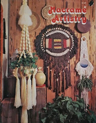Macramé Artistry 23 Craft Patterns By Leisure Time Publishing - Image 1 of 3