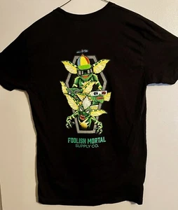 Foolish Mortal Supply Co GREMLINS KILLER COFFIN TEE Medium New Without Tags - Picture 1 of 4