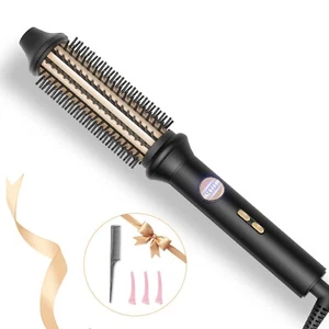 Avvnee Thermal Brush Curling Iron – 1.26" Heated Round Brush for Long Hair - Picture 1 of 1