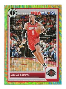 2023-24 Panini Hoops Premium Dillon Brooks Multi Wave Prizm SP #264 Rockets - Picture 1 of 2