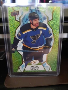 2021-22 Upper Deck Ice - Green #95 Colton Parayko - Picture 1 of 2