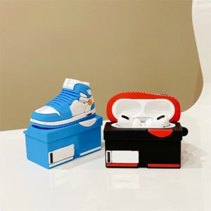 Apple Airpods Sneaker Case - Shoe Case - Silicone Box Case Cover - All AirPods - Picture 1 of 10