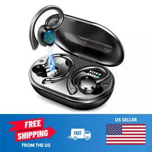 Wireless Earbuds, Bluetooth 5.3 On-Ear Headset, Noise Cancelling Mic, 48H Playti - Picture 1 of 7