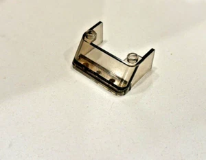 Lego Lot 1 Translucent Black 3x4x1 1/3 Windscreen Windshield, 2437 - Picture 1 of 2