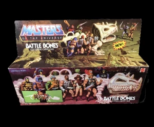 BATTLE BONES Masters of the Universe MOTU Figur Tragetasche Fahrzeug sealed 1984 - Bild 1 von 8