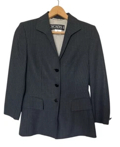 ESCADA Margaretha Ley Women's Blazer Jacket Size 36 Made in Germany 100% Wool - Picture 1 of 4