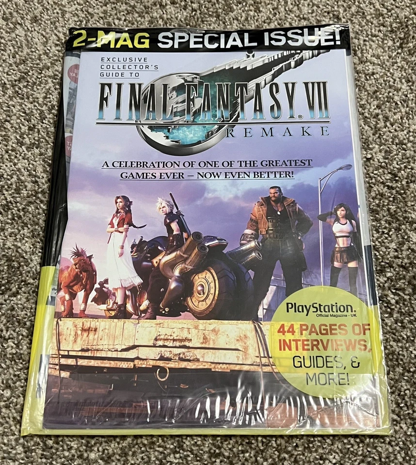 Playstation Vol 174 Official Magazine UK Final Fantasy VII REMAKE Guide May 2020 - Image 1 of 3