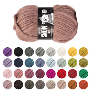DROPS Snow Yarn Merino Wool Super Chunky Knitting Crochet 50m 50g 30+ Colours