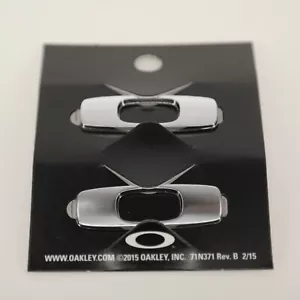 NEW Oakley Batwolf Polished Chrome Icon OO9101 ONLY CHROME ICON Authentic - Picture 1 of 2