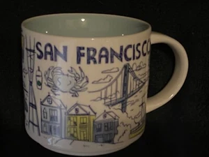 NUEVO EN CAJA Starbucks Been There Serie SAN FRANCISCO Taza - Imagen 1 de 3