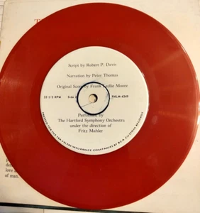 The Triumph Of Man New York World's Fair 1964-1965 33 1/3" Record Traveler Ins. - Bild 1 von 6