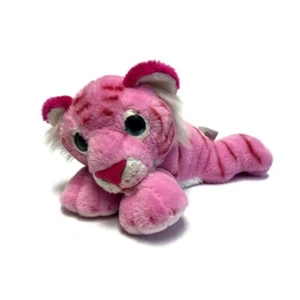 "El zoológico de mascotas tigre rosa juguete de peluche para poner gatos 12"" suave" - Imagen 1 de 6