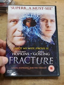 Fracture (2007, DVD, Region 2 Import) Anthony Hopkins, Ryan Gosling - Picture 1 of 4