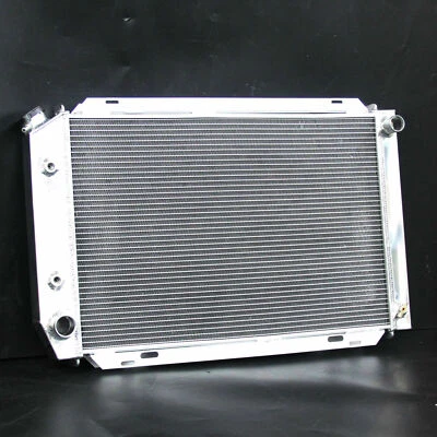 Radiador de aluminio para Ford Mustang GT GL GLX GT Ghia V8 79-93 3-Row 138B AT/MT Foto 1 de 4