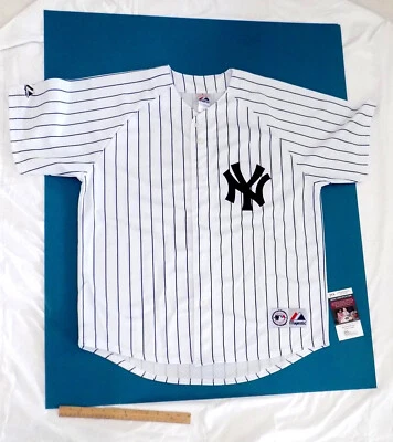 GARY SHEFFIELD Signed Autograph Auto New York Yankees Home Jersey JSA ++💎 COA - Image 1 of 4