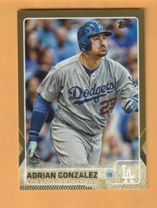 Adrian Gonzalez Los Angeles Dodgers 2015 Topps Gold #328 /2015 Chula Vista CA - Picture 1 of 2