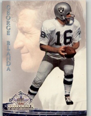1994 Ted Williams Roger Staubach's NFL George Blanda #45 Oakland Raiders - Image 1 of 2