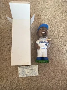 CARLOS DELGADO TORONTO BLUE JAYS 2001 Estadio Sorteo Bobblehead Raro - Imagen 1 de 7