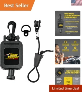 Hammerhead Retractable Microphone Holder - Lightweight, Adjustable & Reliable - Zdjęcie 1 z 8