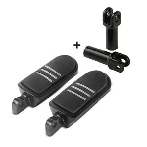 Repose pieds passager Set pour Harley Softail Slim 12-17 + Support S-C1 - Photo 1/9