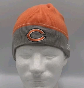 Reebook CHICAGO BEARS NFL Equipment Authentic Sideline Beanie Hat OSFA RBK - Picture 1 of 11