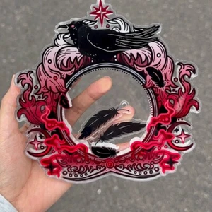 Crow Show Shelf Love and Deepspace Badge Acrylic Protective Cover Sylus Decorate - Picture 1 of 4