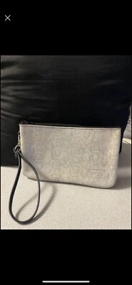 UGG Bolso Monedero Muñequera Cuero Bolso de Mano Blanco Leppardo Serpiente Swarovski Bolso de Mano Foto 1 de 4