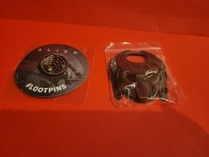 NUEVO pasador de solapa LootCrate ALIEN 2018 y abrebotellas PREDATOR 2017 *2 piezas* - Imagen 1 de 6