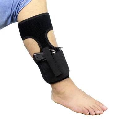 Tactical Ankle Leg Holster for Glock Series 17 19 Ruger Lcp Sig 9mm Gun Pistol - Image 1 of 4
