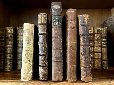 ENGLISH OLD BOOK FROM 1700s - Rare Historical Collectible Text from 18th Century - Image 1 of 4