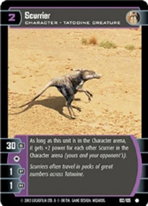 STAR WARS FREE JEDI GUARDIANS BOOSTER + SCURRIER FOIL NM scratches - Picture 1 of 2