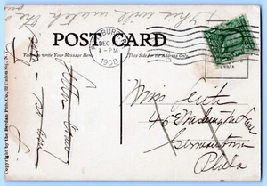 1908 Chicken Huge Egg I Dont Belize It postal #C9 - Imagen 1 de 2