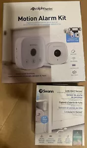 Swann Alpha Series Motion Movement Sensor Alarm Kit SWALPH-ALARMK2-GL NEW+Bonus - Picture 1 of 11