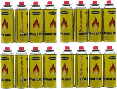 Butane Gas Can Canisters Bottles Camping Cooking Portable Heater Stove Cooker  - Image 1 of 3