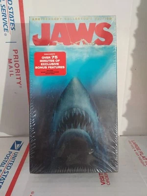 Jaws (VHS, 2000, 2-Tape Set, Anniversary Collectors Edition Double-Pack) - #108 - Image 1 of 2