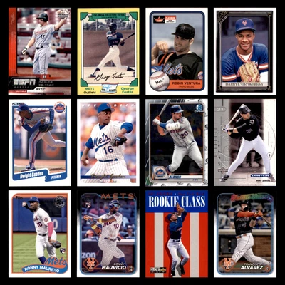 New York Mets Lot 12 Baseball Cards Upper Deck ESPN Carlos Beltran NM Baseball - Image 1 of 4