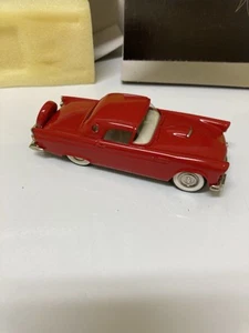 BROOKLIN COLLECTION BRK.13 1956 FORD THUNDERBIRD 1:43 scale metal Red New - Picture 1 of 10