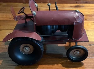 Escultura/figura de tractor de metal - Imagen 1 de 7