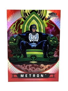 Metron #43 2025 Fleer Brilliants Superman Red Parallel - Picture 1 of 2