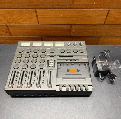 TASCAM Porta Two HS 4-Track Cassette Tape Recorder Ministudio Tested Japan - Image 1 of 4