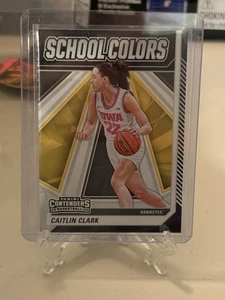 2024 Panini Collezione Caitlin Clark #SC4 Caitlin Clark Colori Scuola - Foto 1 di 2