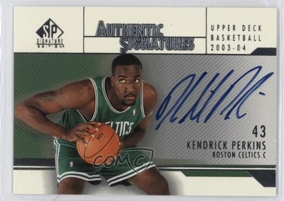SP Signature Edition Authentic Signatures 2003 Kendrick Perkins novato automático radiocontrol Foto 1 de 2
