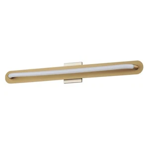 Gold LED Wall Sconce from the Loop Collection - Picture 1 of 1